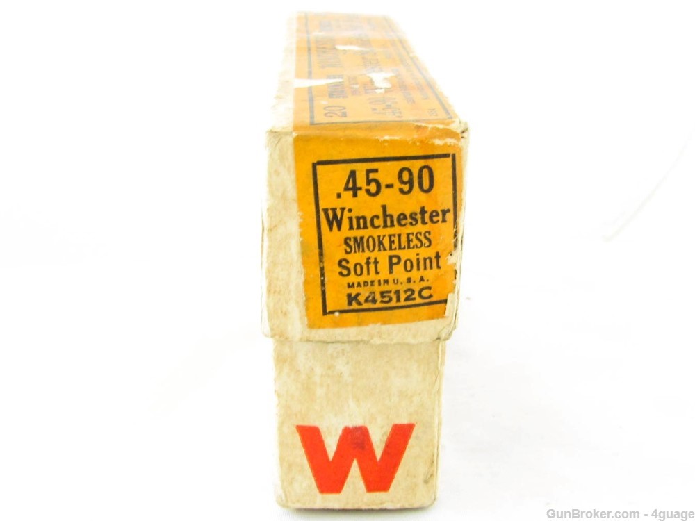 Winchester .45-90 Winchester Rifle Cartridges - Full 2-Pc. Box-img-5