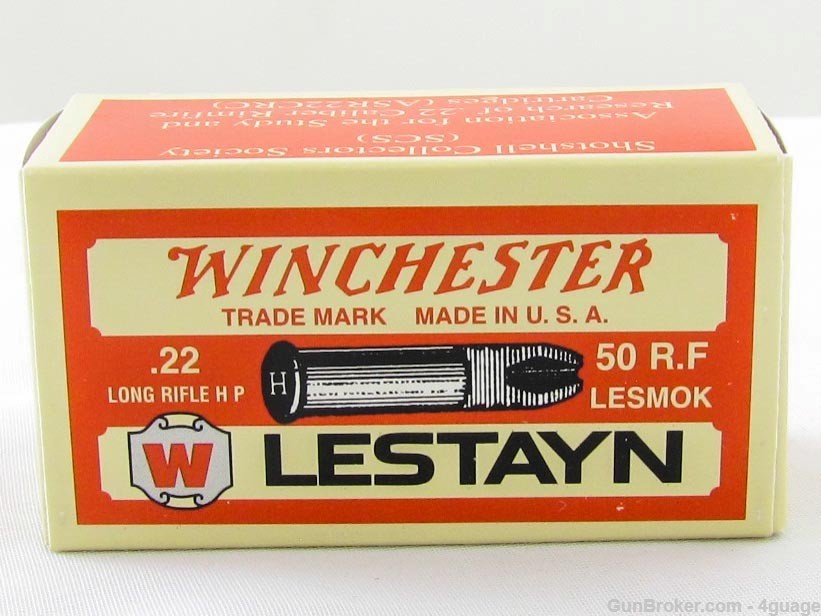 SECCA Reproduction Winchester Lestayn 22 LR HP - Full Box-img-0