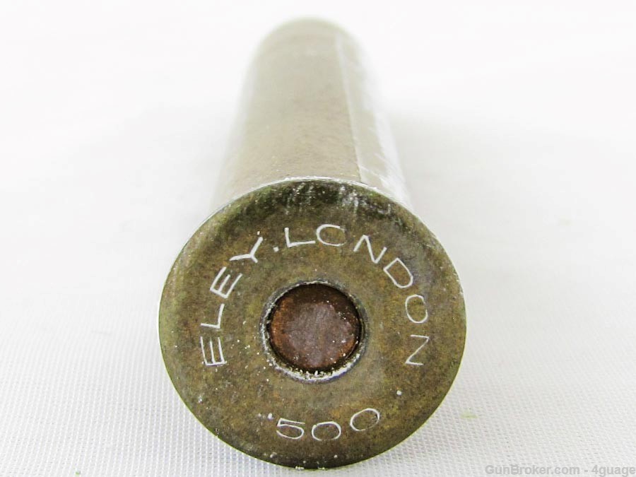 Eley London .500 Nitro Express 3" Rifle Cartridge-img-1
