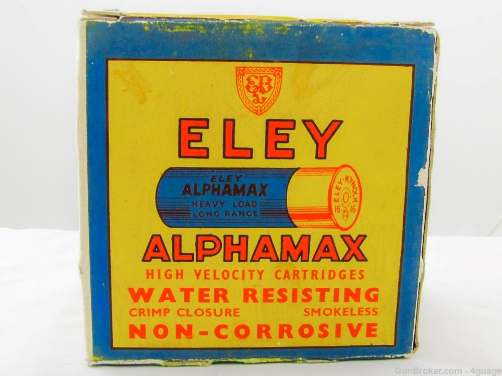 Eley Alphamax 16 Ga Shotshells - Full Box-img-0