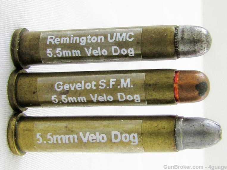 Three Piece 5.7mm Velo Dog Cartridge Set-img-0
