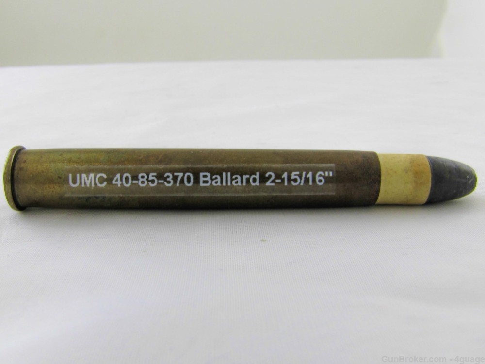 UMC 40-85-370 Ballard 2-15/16" Rifle Cartridge-img-0