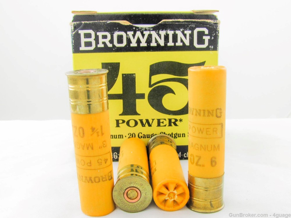 Browning 45 Power 20 Ga. 3" Magnum Shotshells - Full Box-img-6