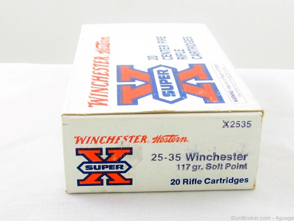 Winchester Super-X 25-35 Winchester Full Box-img-4