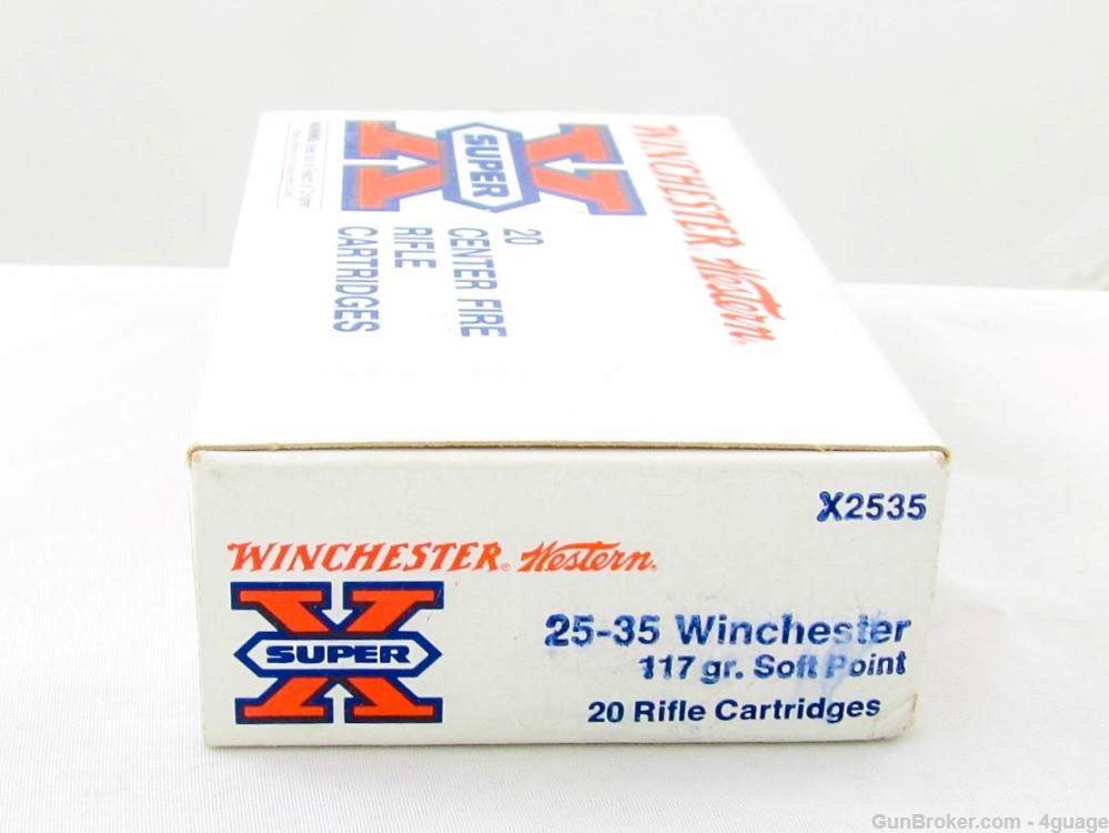 Winchester Super-X 25-35 Winchester Full Box-img-5
