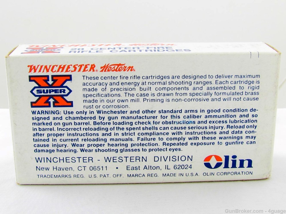 Winchester Super-X 25-35 Winchester Full Box-img-1