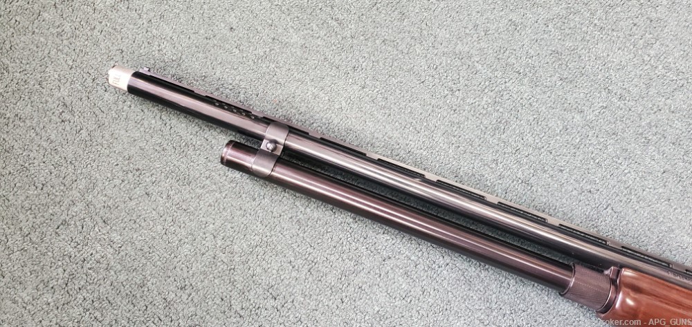 Remington 870 Wingmaster Magnum Trap 30” Ported Barrel Ext Tube *MINTY*-img-4