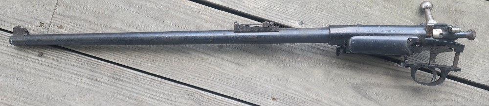 1896 Krag carbine barreled action -img-1