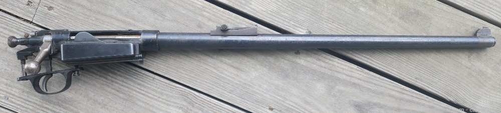 1896 Krag carbine barreled action -img-0