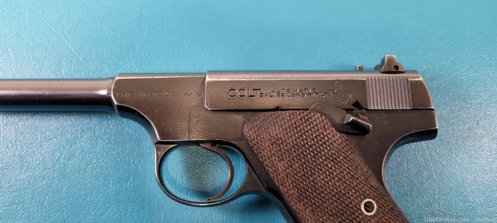 Early Colt The Woodsman Target Semi Auto Pistol .22 LR  c. 1929-img-1