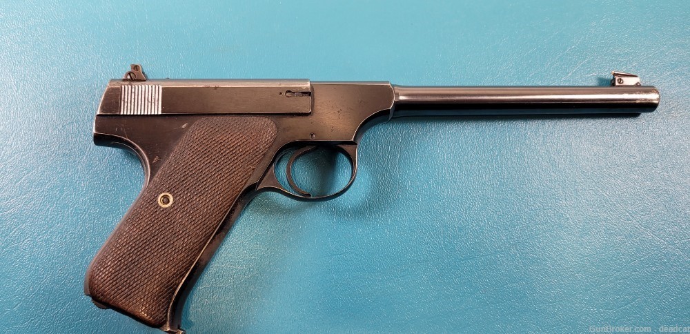Early Colt The Woodsman Target Semi Auto Pistol .22 LR  c. 1929-img-2