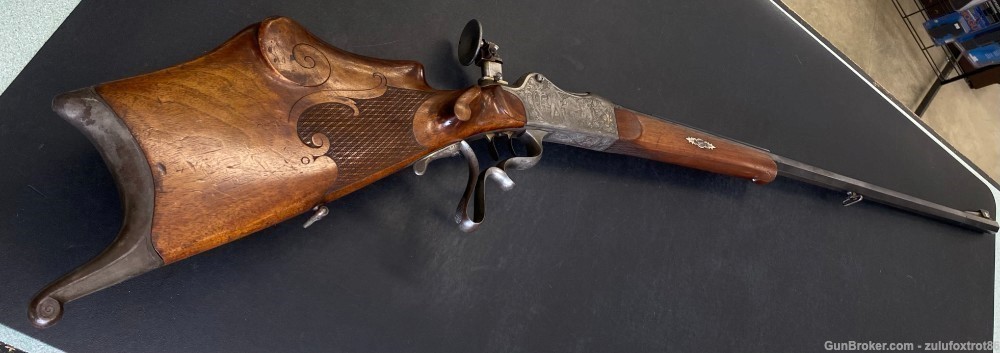 Udo Anschutz Shuetzen Rifle 8.15x46 martini action rifle-img-0