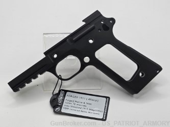 Tisas 1911 Government Stripped Frame .45ACP with Tac rail-img-1