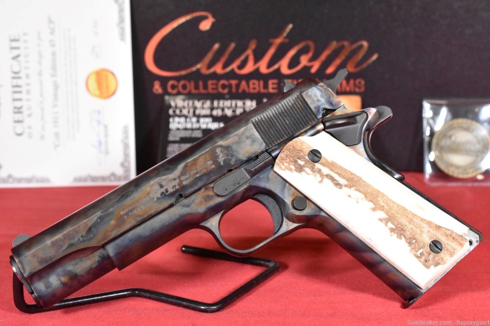 Custom & Collectable Firearms Colt 1911 Vintage Edition 45 ACP *29 of 300*-img-1