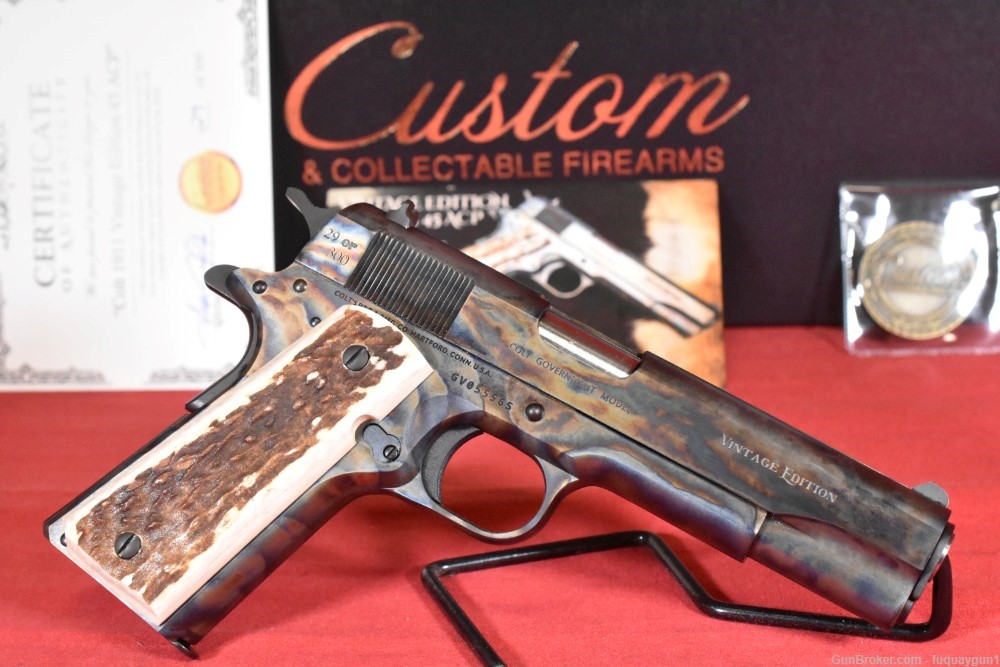 Custom & Collectable Firearms Colt 1911 Vintage Edition 45 ACP *29 of 300*-img-2