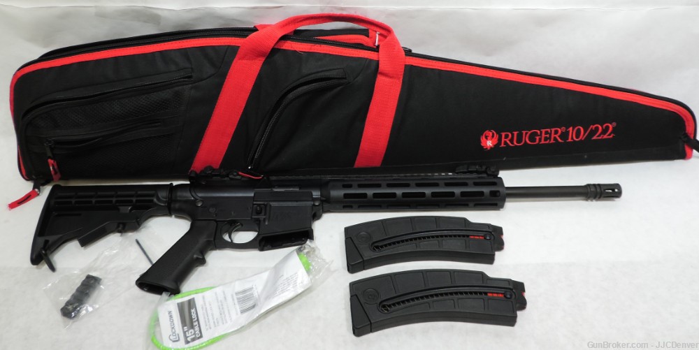 Smith & Wesson 22LR (S&W) M&P 15-22 W/ Soft Case + 2 Mags-img-0