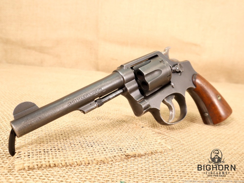 Smith & Wesson/S&W .38 S&W, (.38/200) British M&P "Victory" Model Revolver-img-1