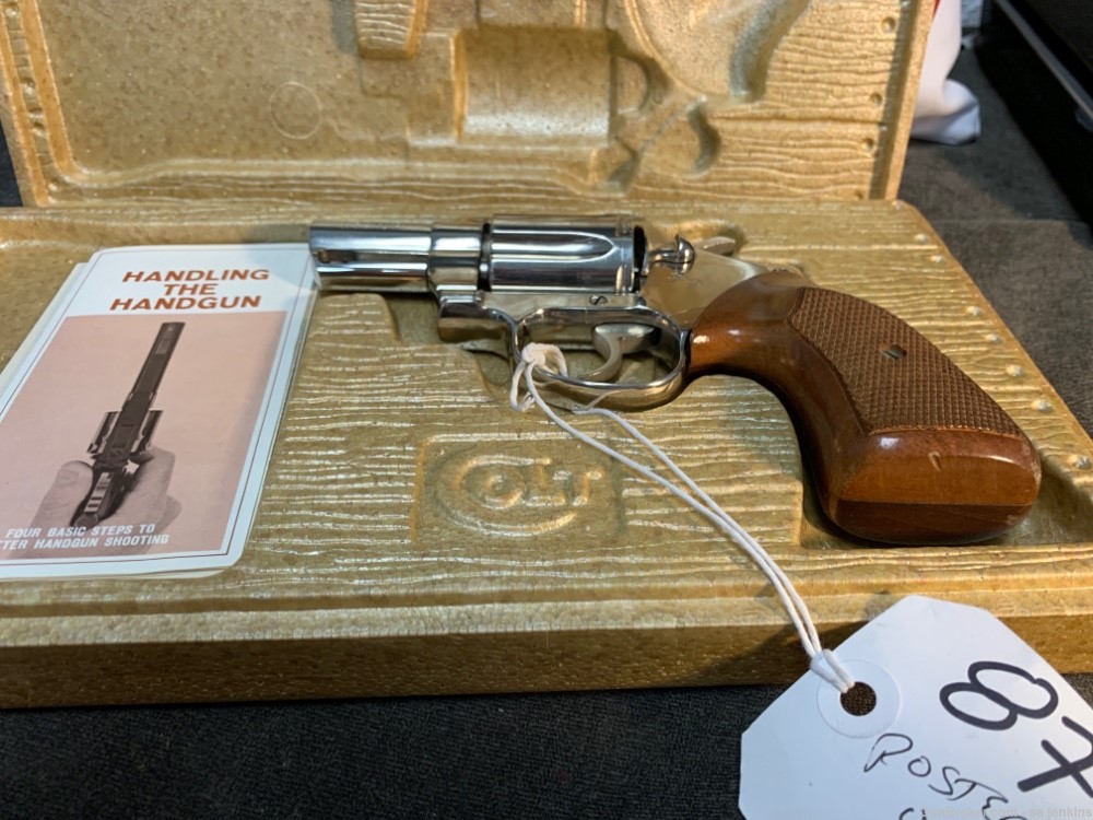 Colt Detective Special, Chambered for .38 Special, with original box-img-14