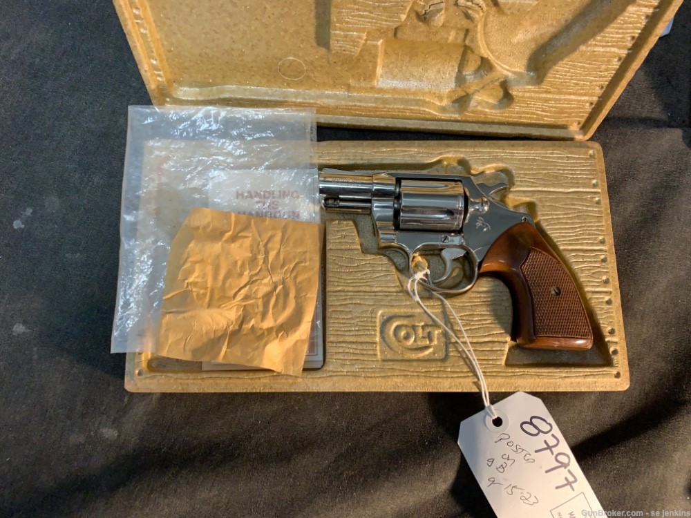 Colt Detective Special, Chambered for .38 Special, with original box-img-15
