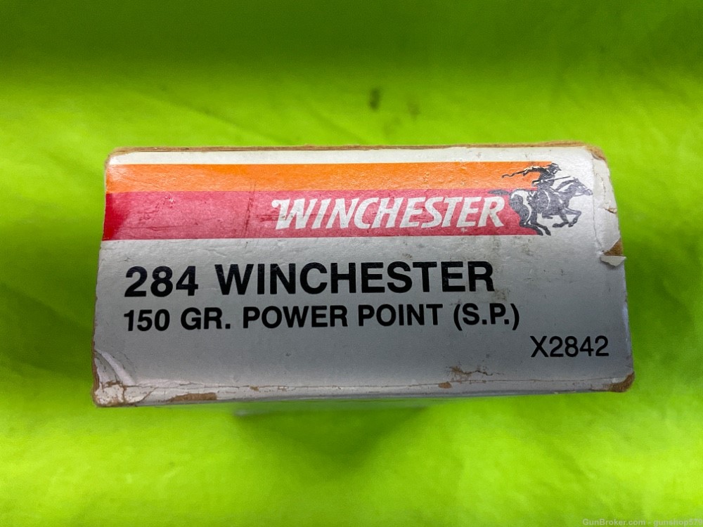 Winchester 284 150 PP Power Point SP Soft Point Hunting Ammo 20 Rounds -img-0