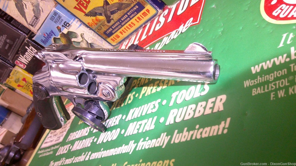 Smith & Wesson Model 3 38SW Nickel Plated-img-9
