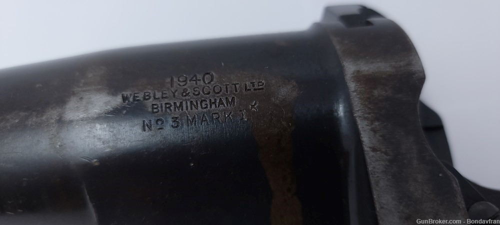 Webley & Scott LTD Birmingham 1940 No 3 Mark I WWII Signal Flare Gun-img-3