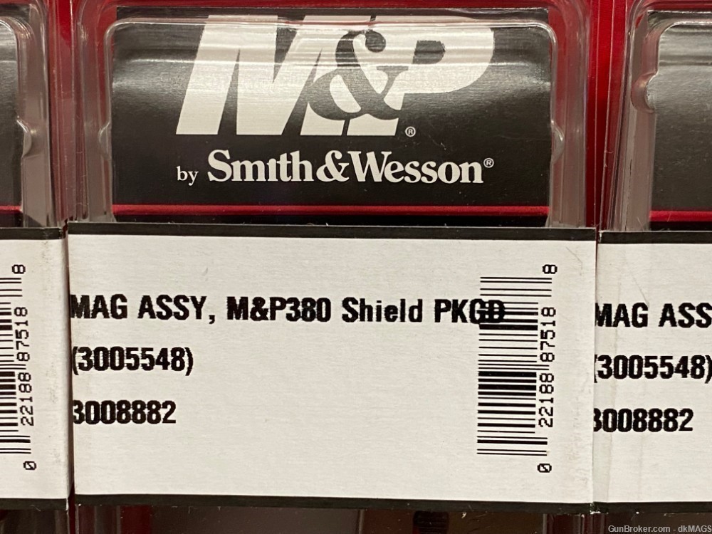 3 S&W EZ Shield EZ380 .380 8rd Magazines M&P380-img-1