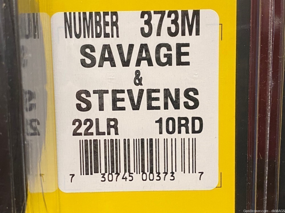 2 Savage & Stevens .22LR 10rd Magazines Mags Clips 373M-img-2