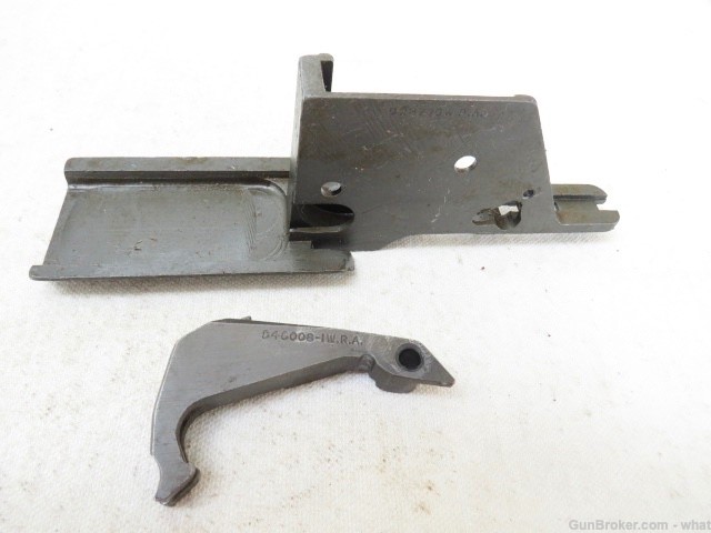 M1 Garand Rifle WWII Winchester Marked Trigger & Guard Housing Parts-img-0