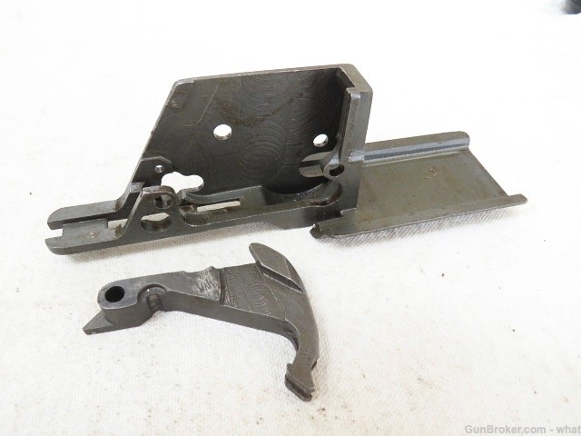 M1 Garand Rifle WWII Winchester Marked Trigger & Guard Housing Parts-img-5