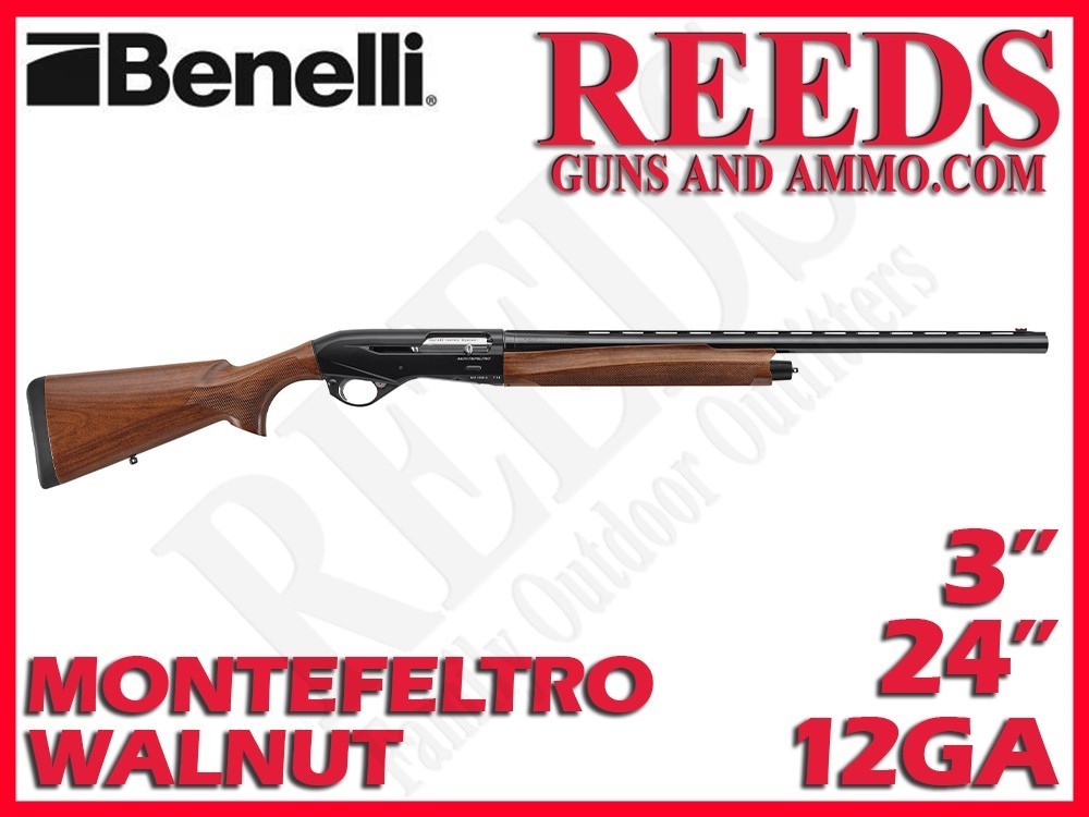 Benelli Montefeltro 2023 Walnut 12 Ga 3in 24in 10880-img-0