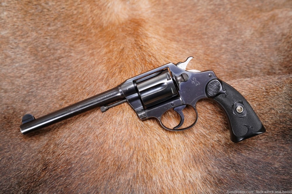 Colt Police Positive Special 6" Blue .38 Spl. SA/DA Revolver, MFD 1920 C&R-img-3