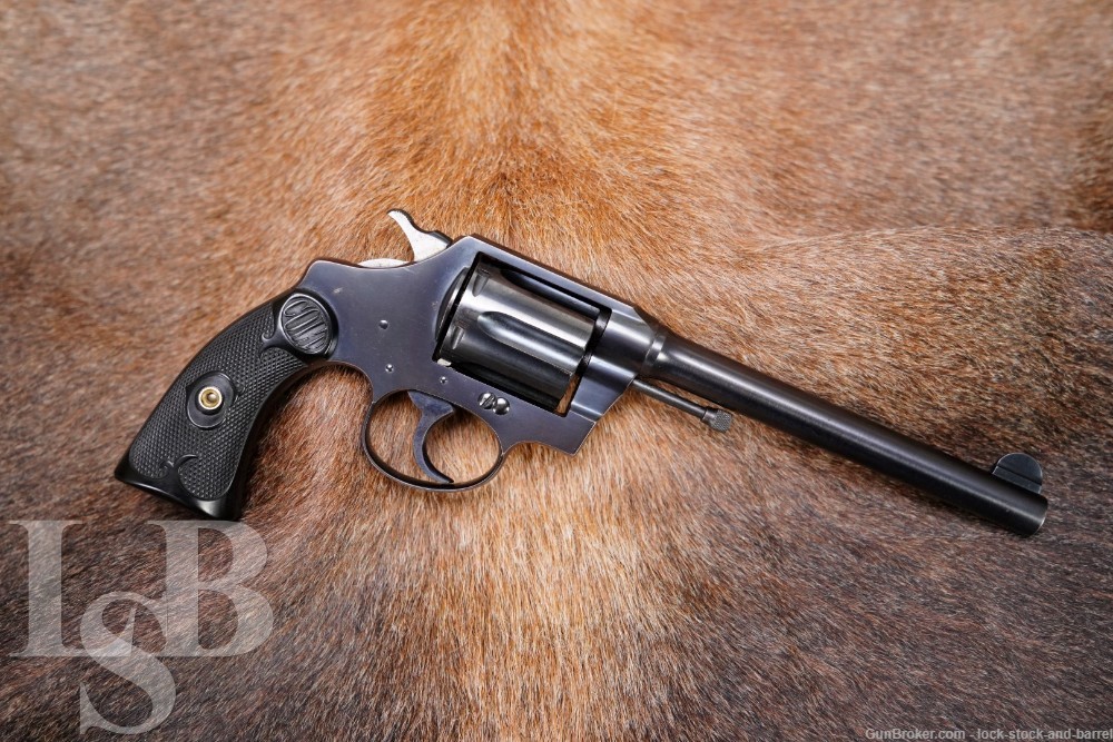 Colt Police Positive Special 6" Blue .38 Spl. SA/DA Revolver, MFD 1920 C&R-img-0