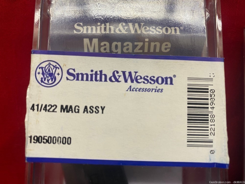 3 Smith & Wesson mags 422 and 41 .22lr 10 Round Magazines-img-1
