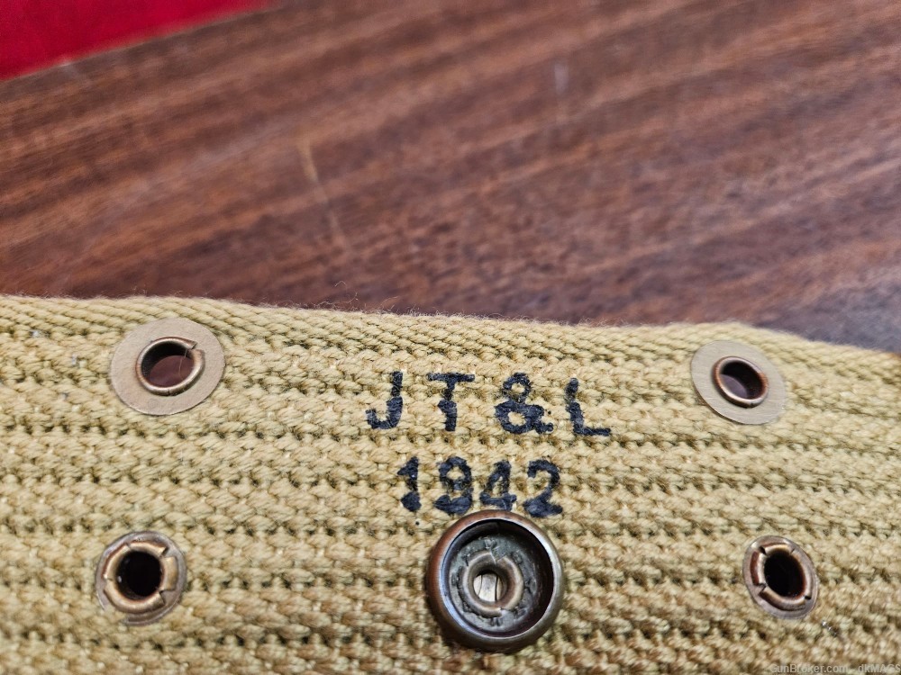 Military Surplus JT&L Canteen Pouches and Belt U.S. Marked-img-7