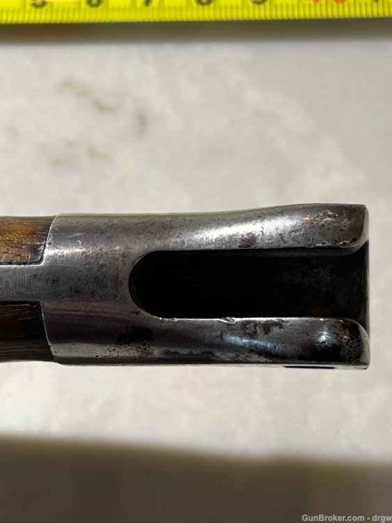 A Victorian Era British Pattern of 1888 bayonet, wrong scabbard -img-15