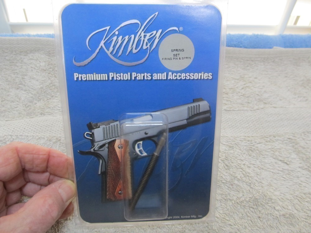 Kimber 1911 45 ACP Firing Pin & Spring Assembly, New in Package.-img-0