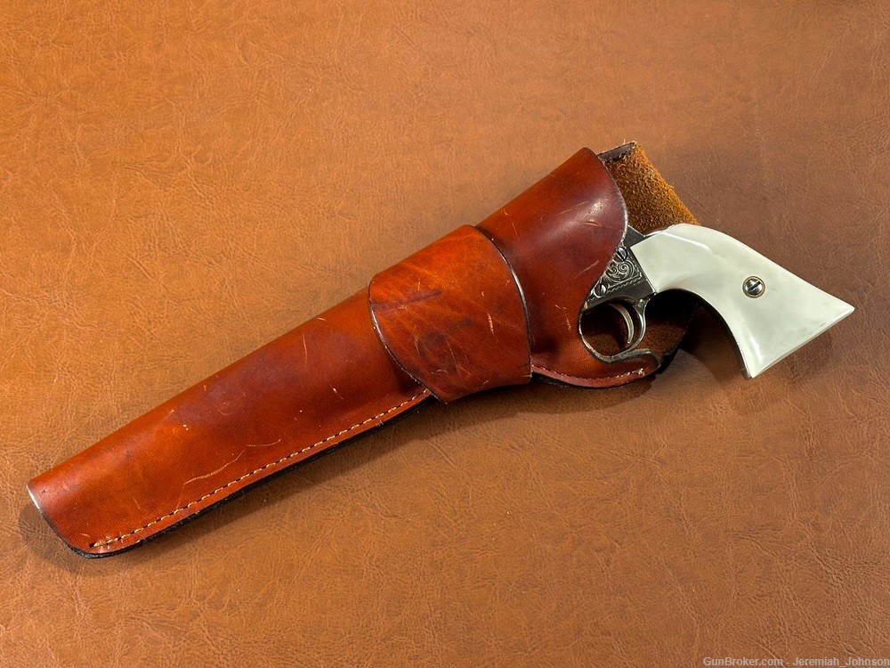 Pietta Traditions 1851 Colt Navy Lone Star Commemorative Engraved Revolver-img-1
