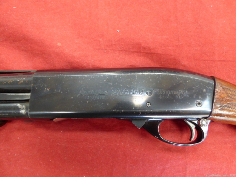 Remington 870 Magnum Wingmaster 30" - 12ga 1970 Vent Rib Blued-img-10