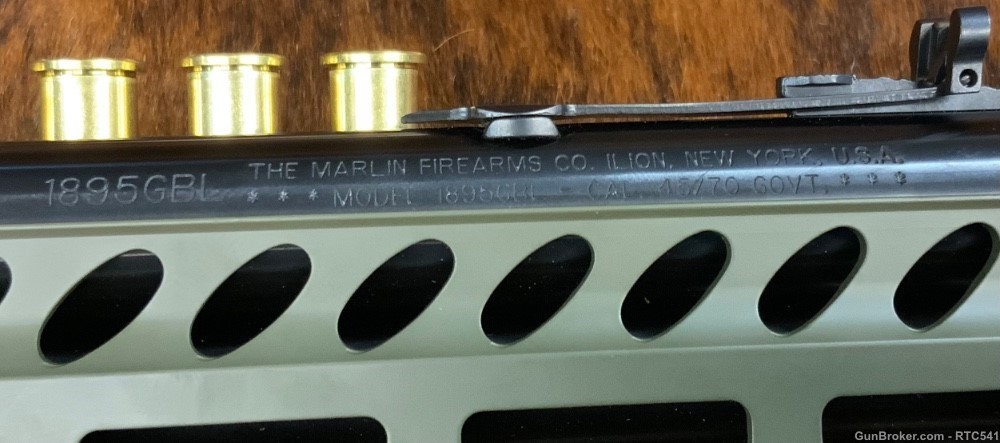 Marlin 1895GBL 45-70 GOVT. W/ 5 boxes of Hornady Lever Evolution -img-7