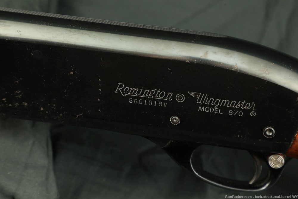 Remington 870 Wingmaster 12GA 30” FULL Pump Action Shotgun 1972 C&R-img-30