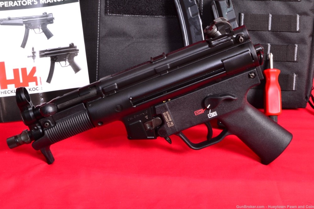NEW HK HECKLER KOCH H&K SP5K PDW 9MM Germany Euro Import Pistol No Reserve -img-4