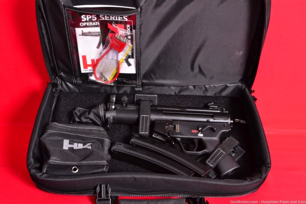 NEW HK HECKLER KOCH H&K SP5K PDW 9MM Germany Euro Import Pistol No Reserve -img-9