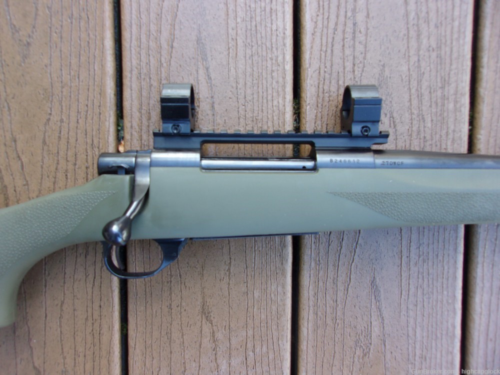 Howa 1500 .270 Bolt Action 22" Rifle w/ Awesome Hogue Green Stock $1START  -img-3
