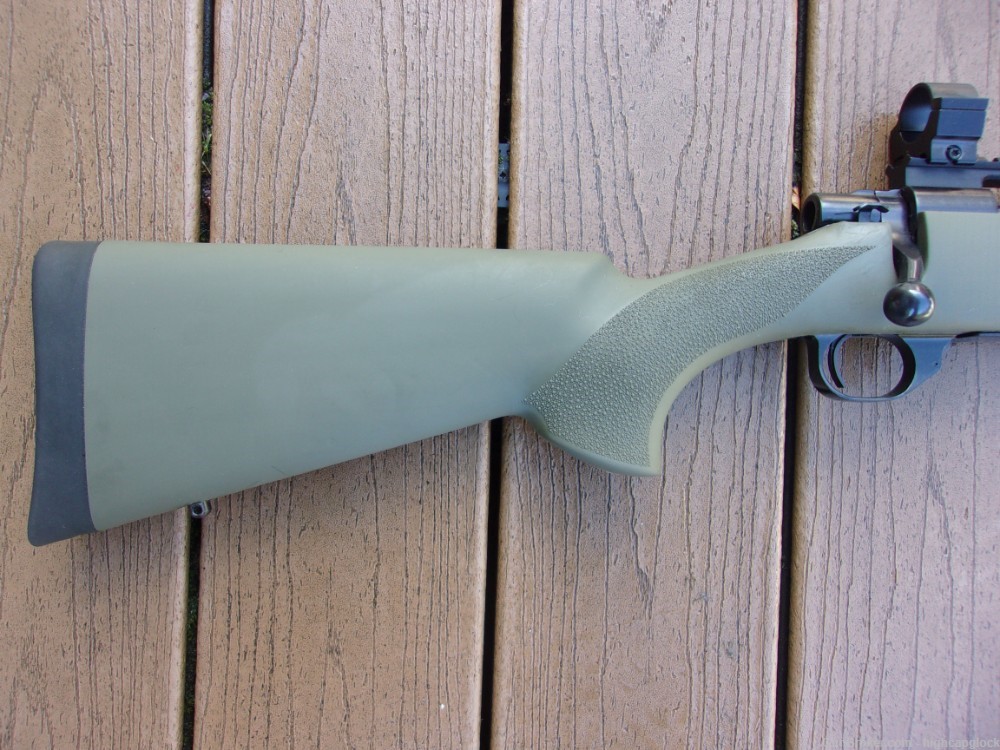 Howa 1500 .270 Bolt Action 22" Rifle w/ Awesome Hogue Green Stock $1START  -img-2