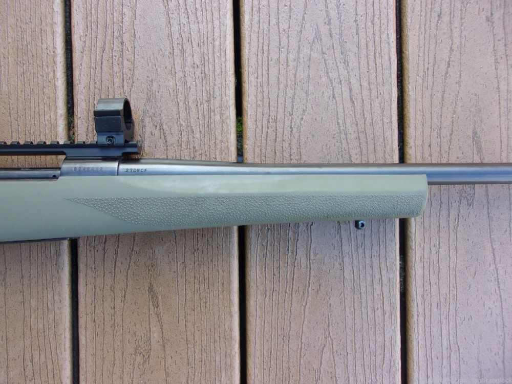 Howa 1500 .270 Bolt Action 22" Rifle w/ Awesome Hogue Green Stock $1START  -img-4