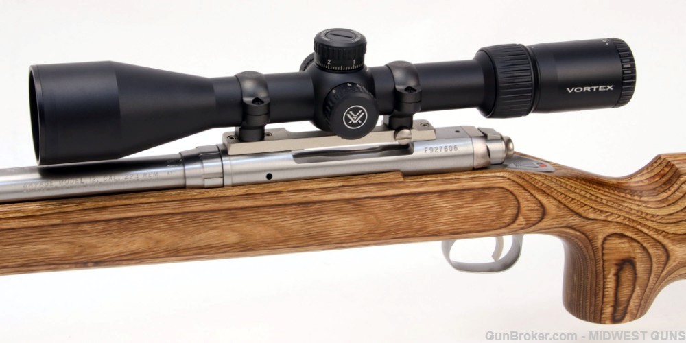 Savage Model 12BVSS 223 REM Bolt Action Rifle Pre Owned-img-6