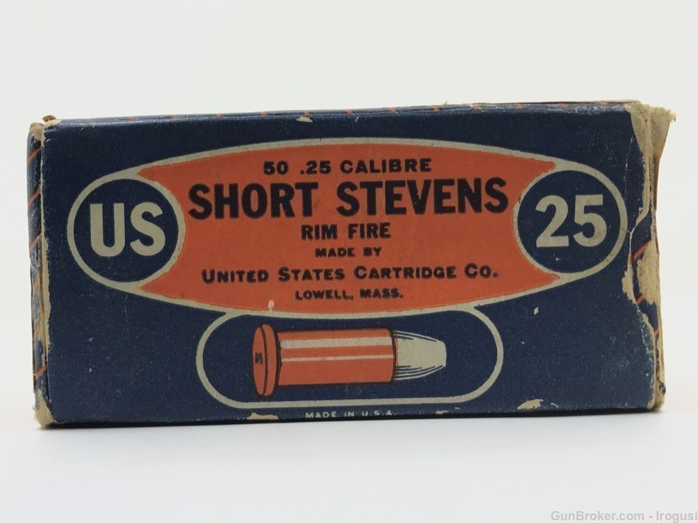 United States Cartridge Co USCC .25 Stevens Short Vintage FULL 824-LXX-img-6