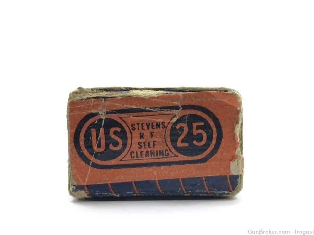 United States Cartridge Co USCC .25 Stevens Short Vintage FULL 824-LXX-img-3