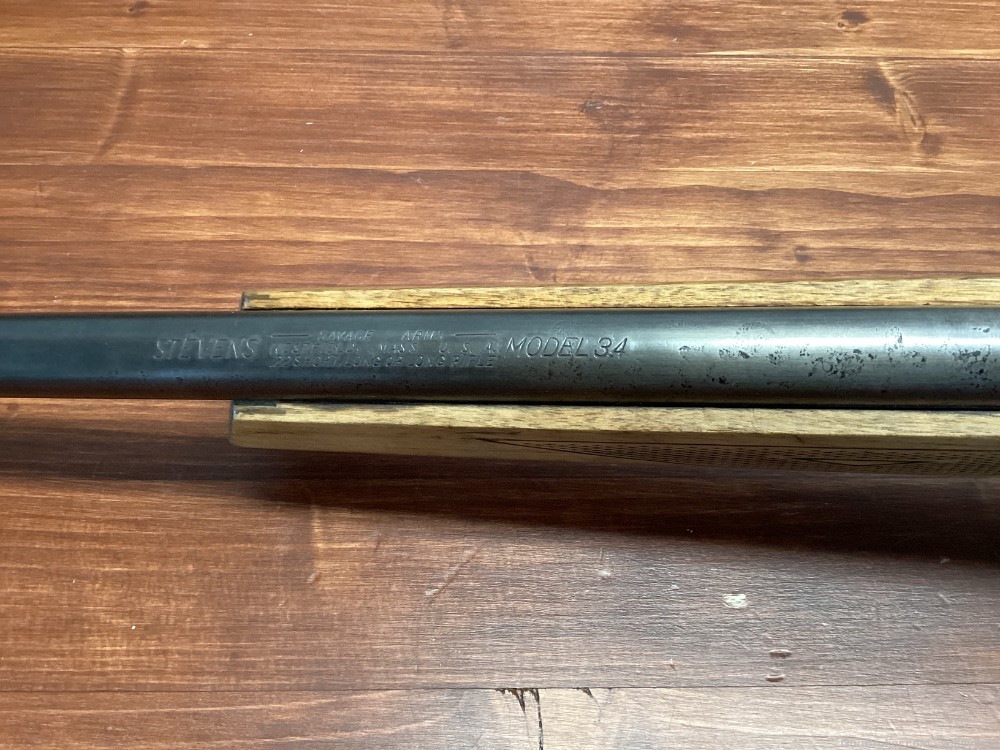 Stevens 34 .22 LR Gunsmithing Project AS IS No Magazine Good Bore C&R-img-11
